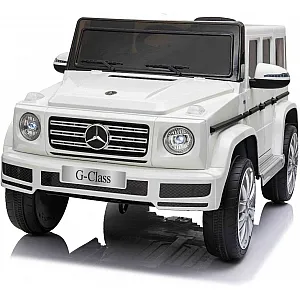 11V avto na akumulator Mercedes G500, Li-Ion, daljinec, bel