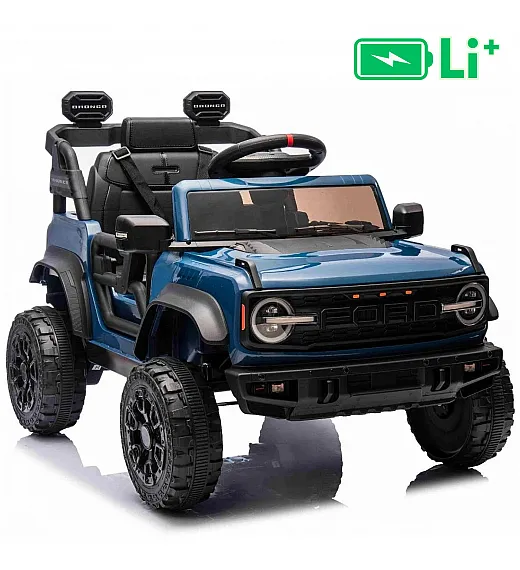 11V avto na daljinca Ford Bronco moder, litijeva baterija