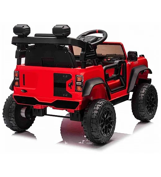 11V avto na daljinca Ford Bronco rdeč, litijeva baterija