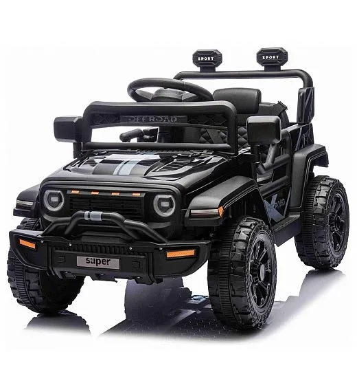 11V avto na daljinca OFFROAD črn, li-ion baterija Beneo