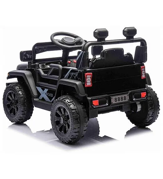 11V avto na daljinca OFFROAD črn, li-ion baterija Beneo