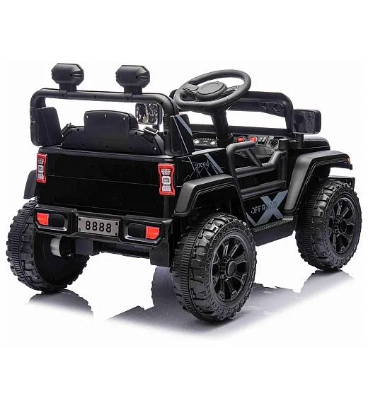 11V avto na daljinca OFFROAD črn, li-ion baterija Beneo