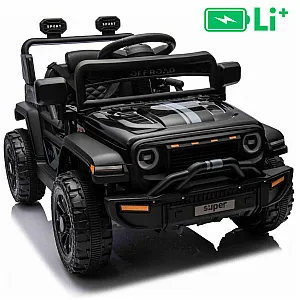 11V avto na daljinca OFFROAD črn, li-ion baterija
