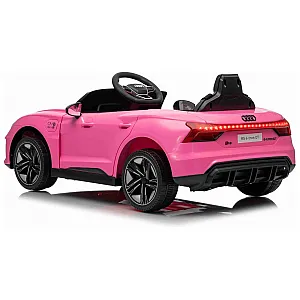 11V auto za djevojčice Audi RS E-tron GT, litij, pink