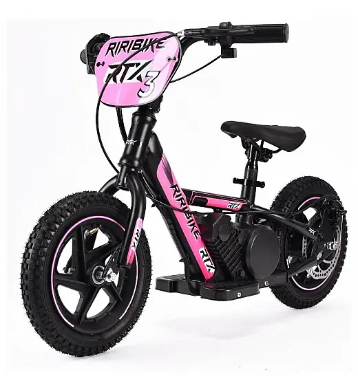 12'' guralica za bebe s elektromotorom snage 100W, pink