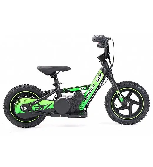 12'' električen otroški poganjalec z močjo 100W, zelen