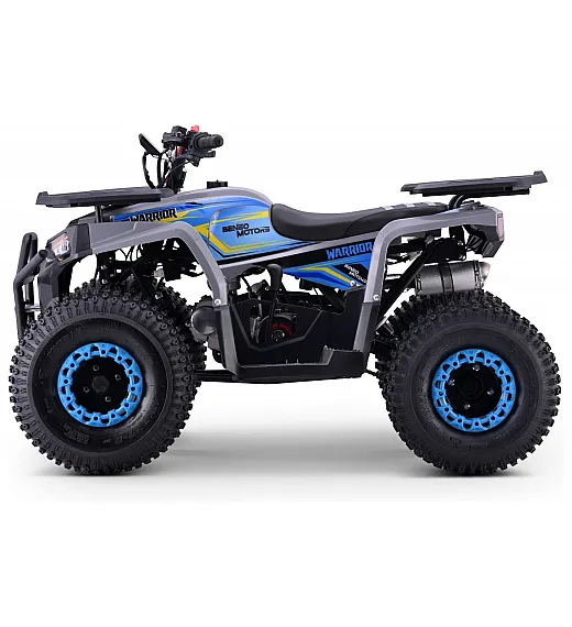 125cc bencinski štirikolesnik WARRIOR moder