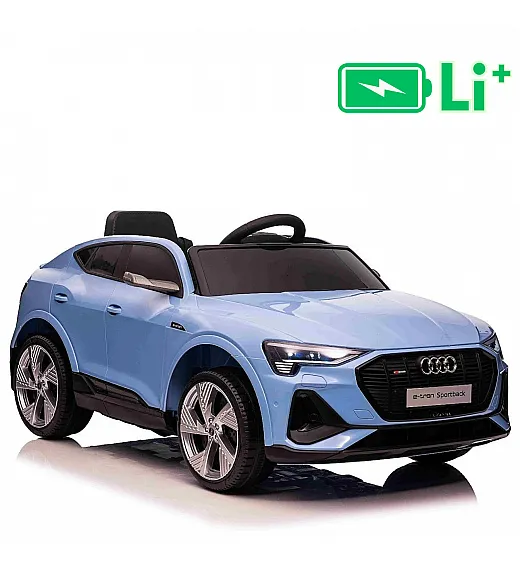 11V Audi E-tron Sportback - dječji akumulatorski auto, plavi