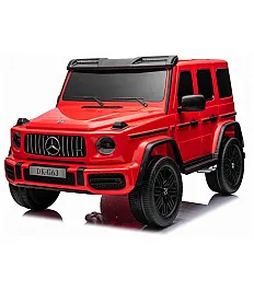 12V avto na daljinca 4x4 Mercedes G63 AMG, 4x 35W, do 50 kg, rdeč