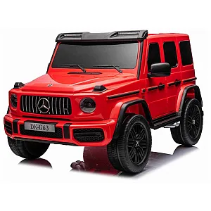 12V avto na daljinca 4x4 Mercedes G63 AMG, 4x 35W, do 50 kg, rdeč