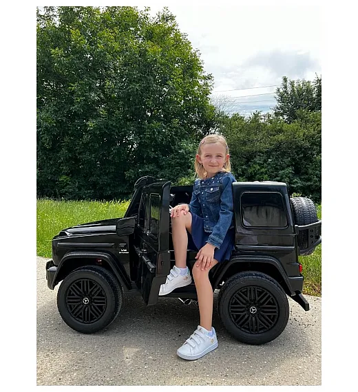 12V avto na daljinca 4x4 Mercedes G63 AMG, Beneo, rdeč