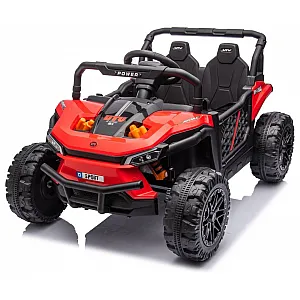 12V avto na akumulator UTV Small, 2x35W, daljinec, rdeč