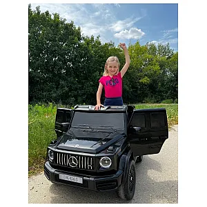 12V avto na akumulator 4x4 Mercedes G63 AMG,, črn, 4x35W