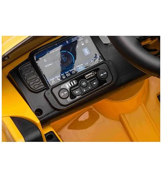 12V avto na akumulator FORD Ranger, 2x30W, bluetooth, črn