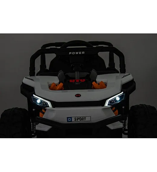 12V avto na akumulator UTV Small, 2x35W, daljinec, bel Beneo