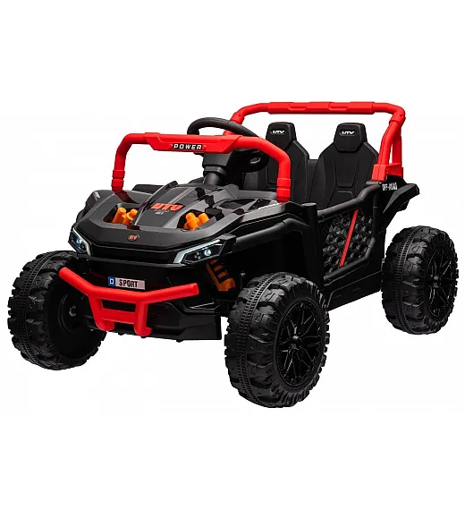 12V avto na akumulator UTV Small, 2x35W, daljinec, črn Beneo