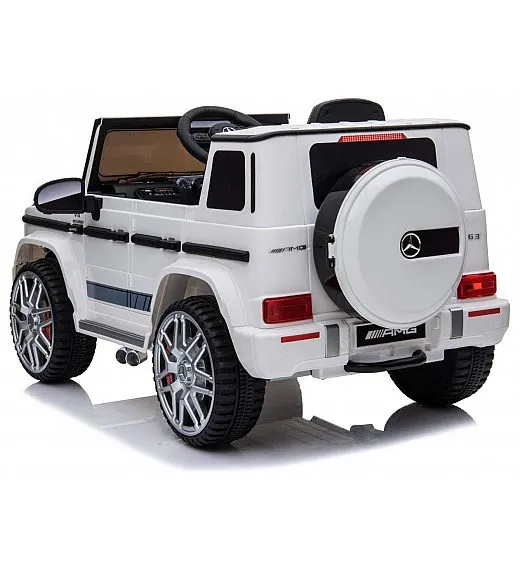 12V autić na daljinski Mercedes G, 50W, do 25kg, bijeli