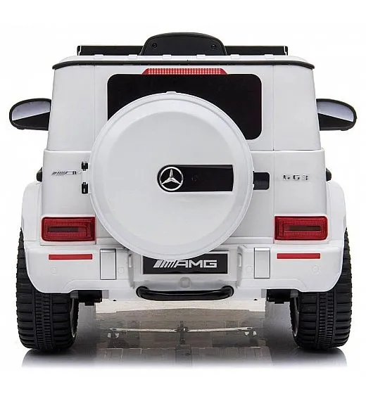 12V autić na daljinski Mercedes G, 50W, do 25kg, bijeli