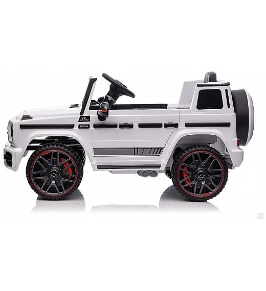 12V autić na daljinski Mercedes G, 50W, do 25kg, bijeli