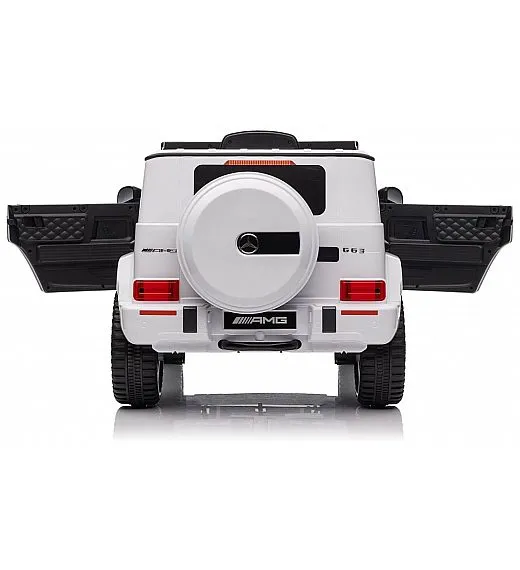 12V autić na daljinski Mercedes G, 50W, do 25kg, bijeli