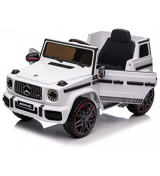 12V autić na daljinski Mercedes G, 50W, do 25kg, bijeli
