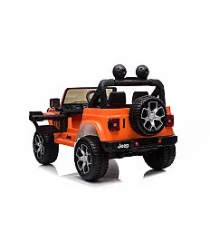 12V JEEP Wrangler RUBICON 4x4 Li - auto na akumulator, narančasti
