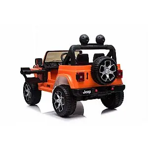 12V JEEP Wrangler RUBICON 4x4 Li - auto na akumulator, narančasti