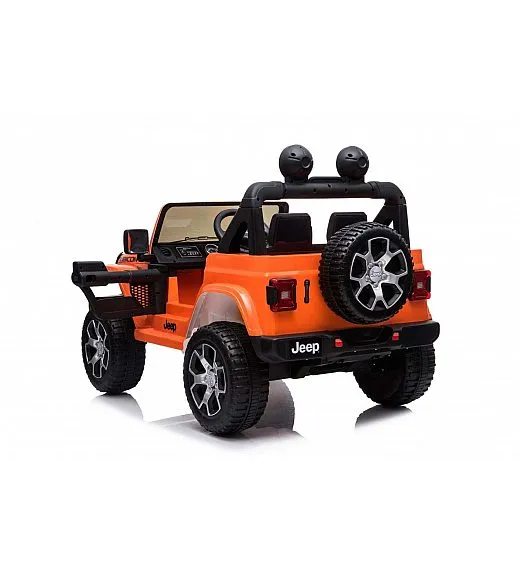 12V JEEP Wrangler RUBICON 4x4 Li - auto na akumulator, narančasti Beneo