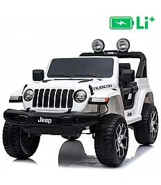 12V JEEP Wrangler RUBICON 4x4 Li - avto na akumulator, bel