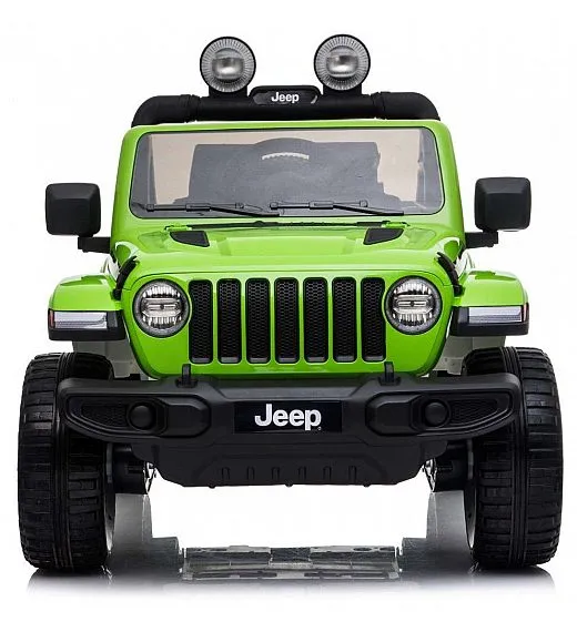 12V JEEP Wrangler RUBICON 4x4 Li - auto na akumulator, zeleni Beneo