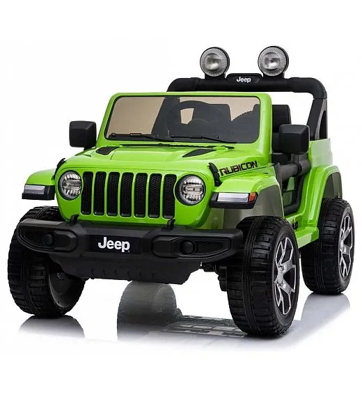 12V JEEP Wrangler RUBICON 4x4 Li - auto na akumulator, zeleni Beneo