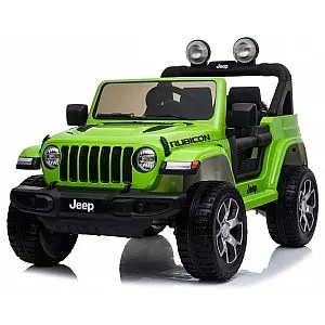 12V JEEP Wrangler RUBICON 4x4 Li - auto na akumulator, zeleni