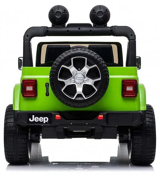 12V JEEP Wrangler RUBICON 4x4 Li - auto na akumulator, zeleni Beneo