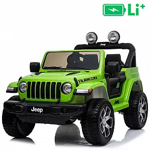 12V JEEP Wrangler RUBICON 4x4 Li - avto na akumulator, zelen