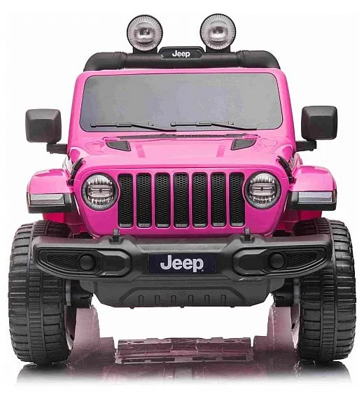 12V JEEP Wrangler RUBICON 4x4 Li - avto na akumulator, pink Beneo