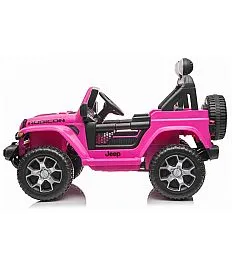 12V JEEP Wrangler RUBICON 4x4 Li - avto na akumulator, pink