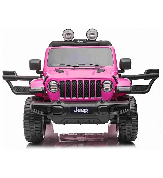 12V JEEP Wrangler RUBICON 4x4 Li - avto na akumulator, pink Beneo