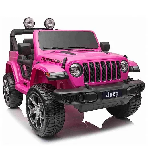 12V JEEP Wrangler RUBICON 4x4 Li - avto na akumulator, pink Beneo