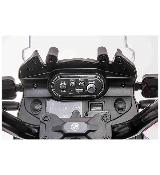 12V motor za djecu BMW F850 GS, bijeli
