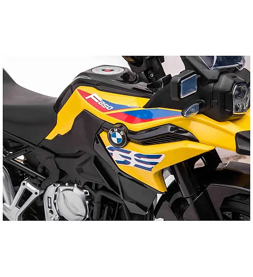 12V dječji motor BMW F850 GS, žuti