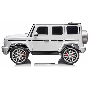 18V Mercedes-Benz G63 AMG 4x4, 200W - auto na akumulator, bijeli