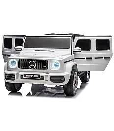 18V Mercedes-Benz G63 AMG 4x4, 200W - auto na akumulator, bijeli