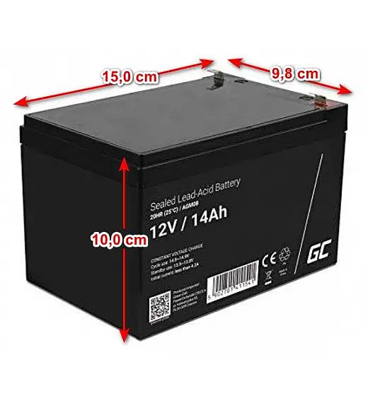 12V zamjenska baterija 14Ah