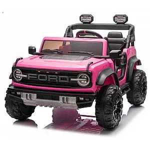 22V avto na akumulator Ford Bronco XL pink, litijeva baterija