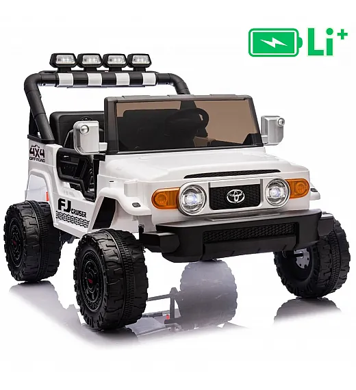 22V auto za djecu 4x4 Toyota FJ Cruiser XXL bijeli
