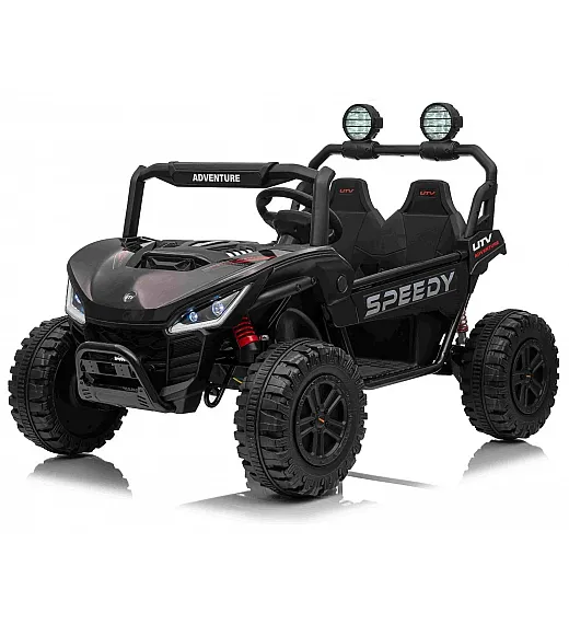 22V električni dječji auto T-REX Ride 4x4, Li baterija, crni