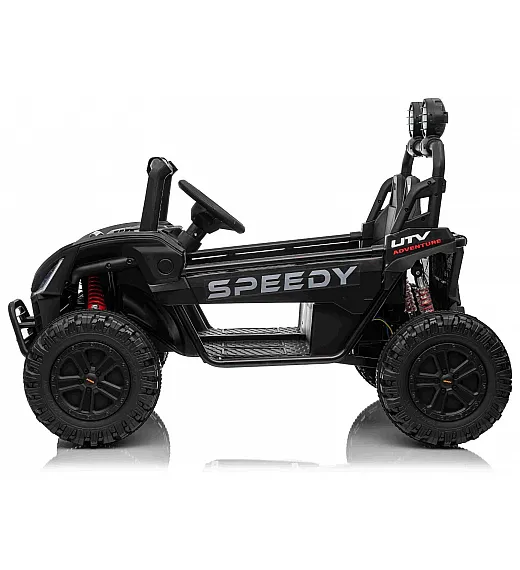 22V električni dječji auto T-REX Ride 4x4, Li baterija, crni