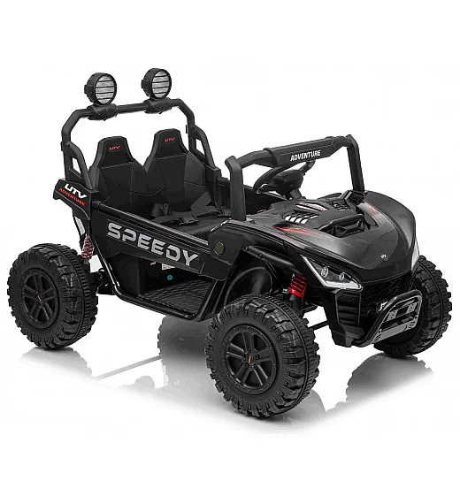 22V električni dječji auto T-REX Ride 4x4, Li baterija, crni