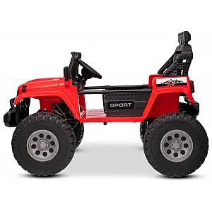 22V auto za djecu OFFRIDE 210W, 4x4, Li baterija, crveni