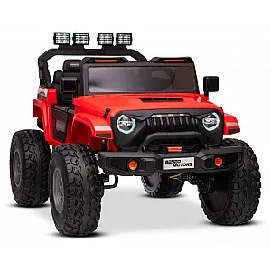 22V auto za djecu OFFRIDE 210W, 4x4, Li baterija, crveni